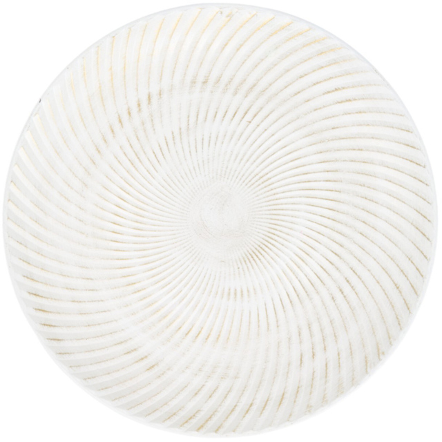 Decorative Wooden Tray White - image 1
