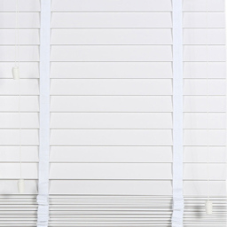 Ashwood Cotton White Venetian Blinds Cotton 60 x 160cm