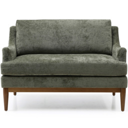 Brody 2 Seater Olive Chenille Sofa - thumbnail 2
