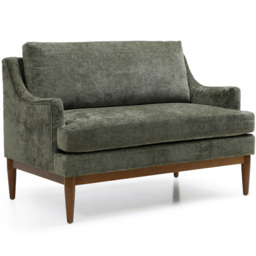 Brody 2 Seater Olive Chenille Sofa - thumbnail 3
