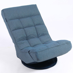Furniture One Blue Adjustable Foldable Floor Chair - thumbnail 2