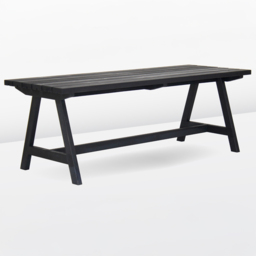 AMATA Usma 8 Seater Nordic Dining Table Black - thumbnail 2