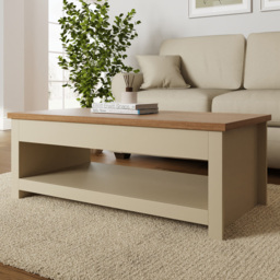 GFW Lancaster Lift Up Cream Coffee Table