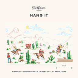 Cath Kidston Cowgirls Multicolour Mural - thumbnail 3