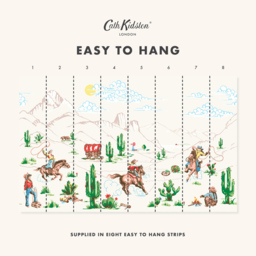 Cath Kidston Cowgirls Multicolour Mural - thumbnail 2