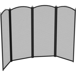 Fire Vida Stanton 4 Panel Fire Guard - thumbnail 1