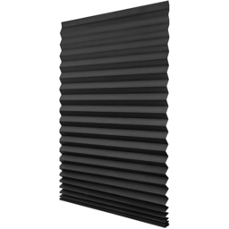 Caecus Self Adhesive Pleated Blind Black 90 x 150cm 6 Pack - thumbnail 2