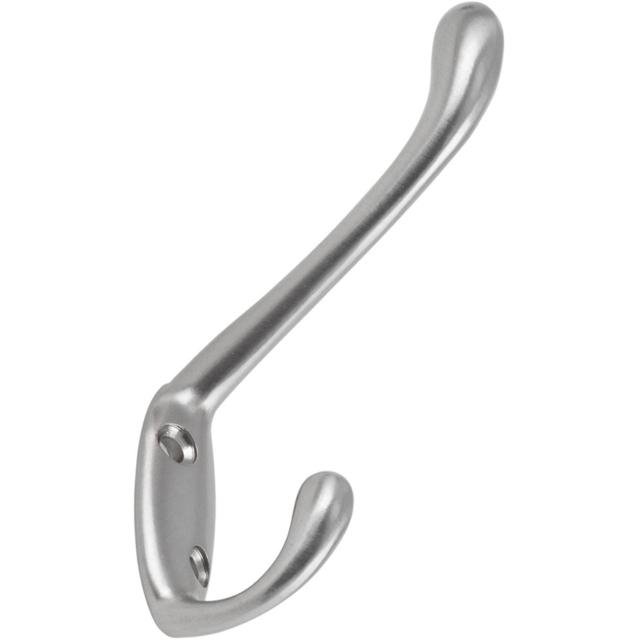 Satin Nickel Coat and Hat Hook