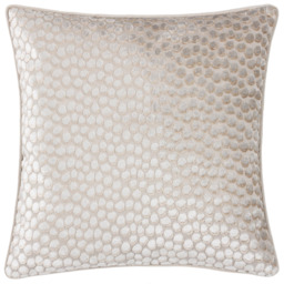 Hoem Lanzo Moonbeam Cut Velvet Piped Cushion