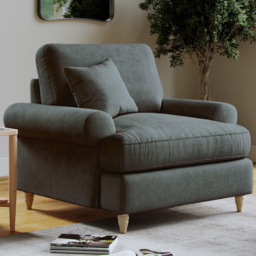 Clara Faro 17 Grey Agmamito Armchair