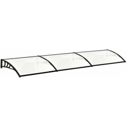 Living and Home Window Door Awning Canopy with Brackets 270cm - thumbnail 2