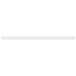 Homebase 120cm White Bevelled Floating Shelf - thumbnail 3
