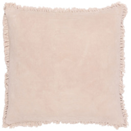 Yard Bertie Natural Cotton Velvet Cushion