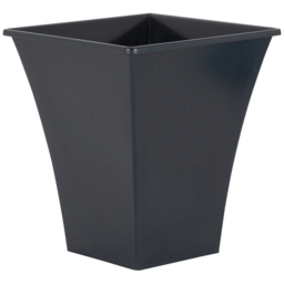 Wham Metallica Slate Recycled Plastic Square Planter 23cm 4 Pack - thumbnail 4