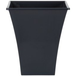 Wham Metallica Slate Recycled Plastic Square Planter 23cm 4 Pack - thumbnail 3