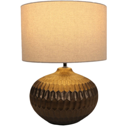 Levi Antique Bronze Table Lamp - thumbnail 2