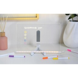 Clear LED White Board Sign 20 x 30cm - thumbnail 2