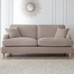 The Vienna 3 Seater Putty Sofa