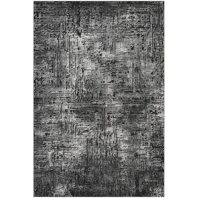Desire Rugs Belgravia Metallic Sheen Modern Illusion Design Grey Rug 200 x 290cm - image 1