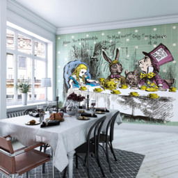 Origin Murals Tea Party Multicolour Wall Mural - thumbnail 3
