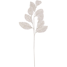 The Seasonal Gift Co. White Leaf Stem - thumbnail 1