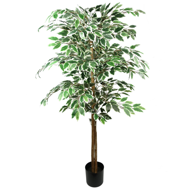 Leaf Artificial Ficus Tree in Pot 150cm - image 1