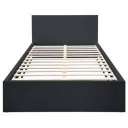 Oslo Black King Size Bed Frame - thumbnail 3