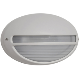 Lighting Collection IP44 Harbourline White Outdoor Wall Light