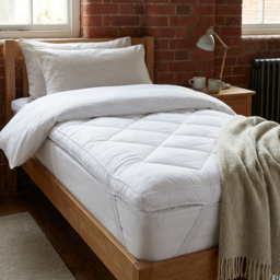 Divante Deep Fill Mattress Topper - White / Single - thumbnail 4