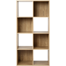 Jane 8 Shelf Oak Cube Storage Unit - thumbnail 2