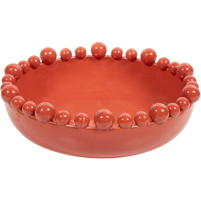 Ball Edged Bowl Orange - image 1