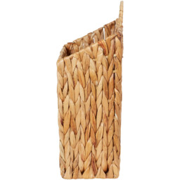 Neutral Water Hyacinth Handle Basket 34cm - thumbnail 2
