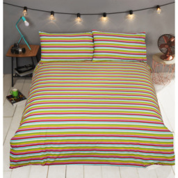 Rapport King Size Multicolour Home Be Happy Duvet Set - thumbnail 3