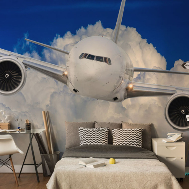 Walltastic Aeroplane Wall Mural - image 1