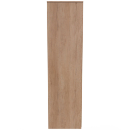 Crowndale Hong Kong 5 Shelf Nebraska Oak Tall Open Wardrobe Ready Assembled - thumbnail 4