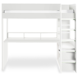 Julian Bowen Blaze All White Gaming Bunk Bed with Storage - thumbnail 3