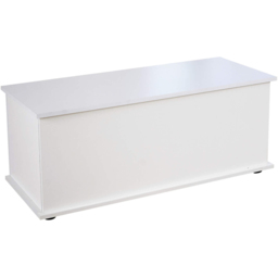 Home Source Malmo White Ottoman Storage Chest Unit - thumbnail 2