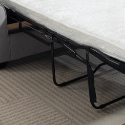 Artemis Home Lewiston 2 Seater Grey Fabric Sofa Bed - thumbnail 4