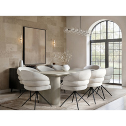 SOLACE+CO Zoya Eira Beige 8 Seater Dining Set - thumbnail 4