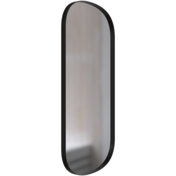 Bathstore Matt Black Oblong Mirror 80 x 40cm - thumbnail 4