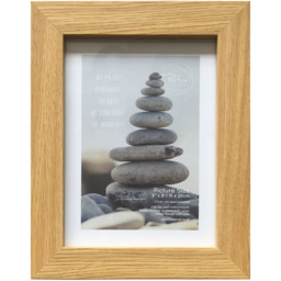 The Port Co Gallery Somerset Wood Effect Phot Frame A4