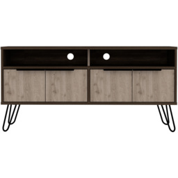 Core Products Nevada 4 Doors Smoke Oak Effect TV Unit - thumbnail 3