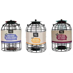Marco Paul Squirrel Proof Seed Fat Ball and Nut Bird Feeder 3 Pack - thumbnail 1