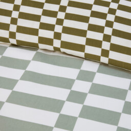 Berlin Check Sage Single Duvet Set - thumbnail 4