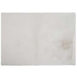 Lux Rabbit Faux Fur Cloud Rug 100 x 150cm - thumbnail 1