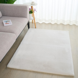 Lux Rabbit Faux Fur Cloud Rug 100 x 150cm - thumbnail 2