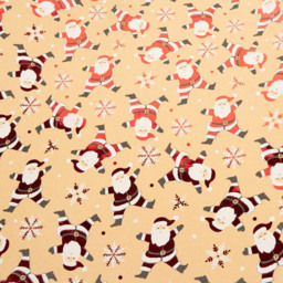 All I Want for Christmas Single Foiled Santa or Snowman Gift Wrap in Assorted Styles - thumbnail 4