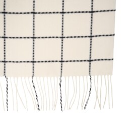 Abbey Check Throw Monochrome - thumbnail 4