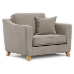 Marlon City Stone Snuggle Armchair - thumbnail 2