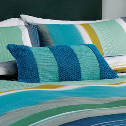 Helena Springfield Isla Blue Cushion 30 x 50cm - thumbnail 2